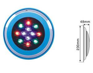 ALH-12不锈钢泳池变色灯12W/12V 