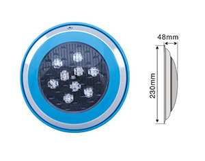 ALE-09不锈钢泳池变色灯9W/12V