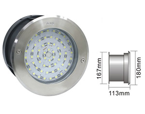 ALS-12N锈钢泳池变色灯12W/12V